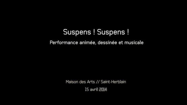 Maison des Arts : Suspens ! Suspens !
