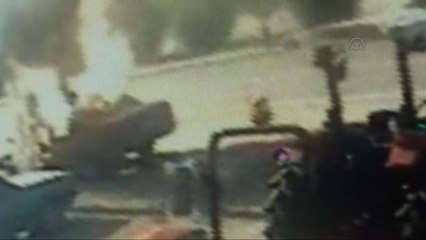 Otomobil Yangını Sonrası Trafik Kazası