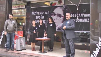 Özgecan'ın Öldürülmesine Tepki Amacıyla İş Yerini Kapattı