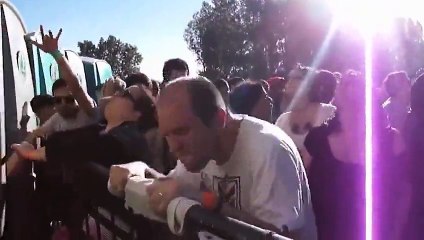Drogué au festival de musique
