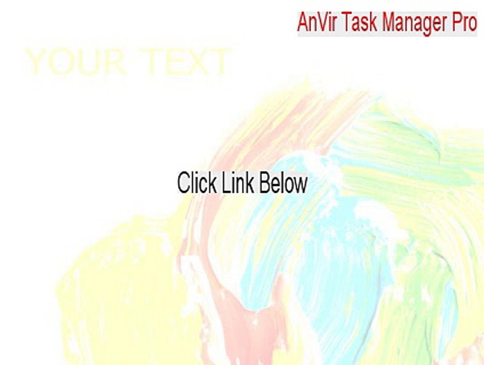 AnVir Task Manager Pro Full Download (Download Now)