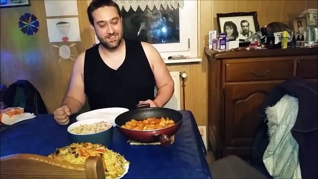 Le Professeur Djack d' Alsace Brumath et son repas Chinois