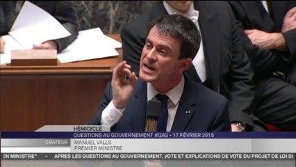 Manuel Valls : "si ce texte ne passe pas, j'assumerai toutes mes responsabilités"