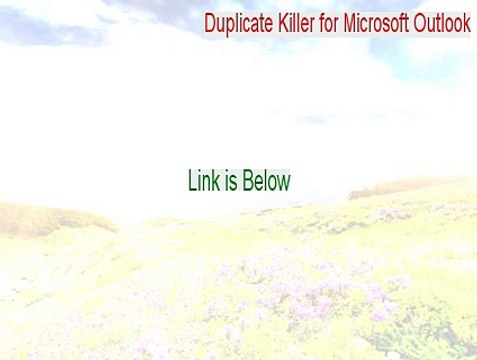Duplicate Killer for Microsoft Outlook Download (Download Now)