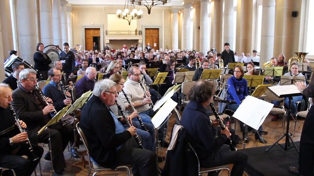Répétition pour le Carmina Burana à la cathédrale de Cambrai