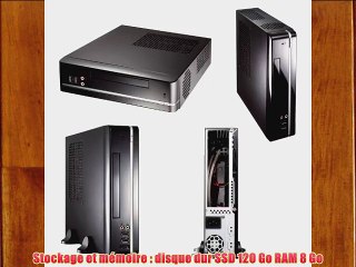 Sedatech Mini-PC Evolution Unit? Centrale (Intel i7-4770T 4x2.5Ghz 8Go RAM 120Go SSD Blu-Ray