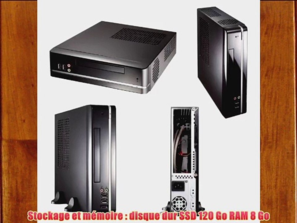 Sedatech Mini-PC Evolution Unit? Centrale (Intel i7-4770T 4x2.5Ghz 8Go RAM 120Go SSD Blu-Ray