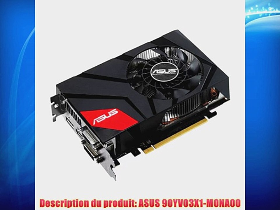 Asus GTX670-DCMOC-2GD5 Carte graphique Nvidia Geforce GTX 670 928 MHz 2048 Mo PCI Express
