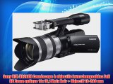 Sony NEX-VG20EH Cam?scope ? objectifs interchangeables Full HD Zoom optique 11x 161 Mpix Noir