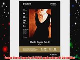 Canon Photo Paper Pro II PR201 papier photo A4 20 feuilles