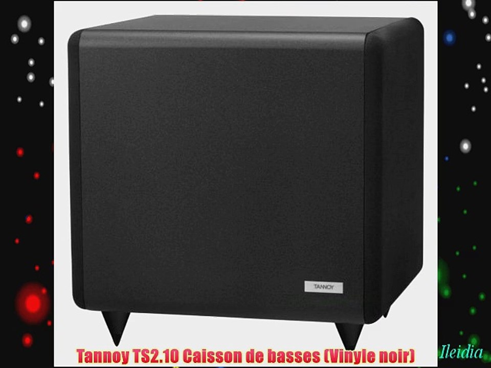 Tannoy TS2.10 Caisson de basses (Vinyle noir)