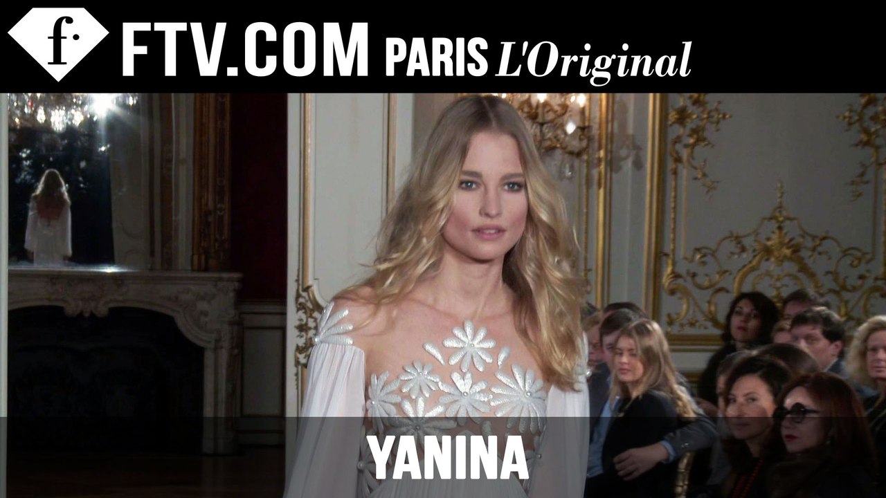 Yanina Spring/Summer 2015 Designer’s Inspiration | Paris Couture Fashion Week NYFW | FashionTV