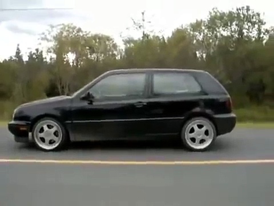 Golf 3  VR6 Turbo Anti Lag   2e Gear Lautch