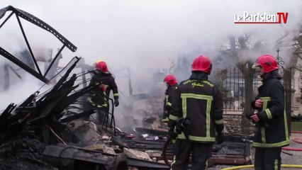 A Richebourg (78),  l'entreprise "Origines" réduite en cendres