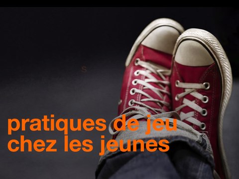 Le cours des parents : les pratiques de jeu des jeunes