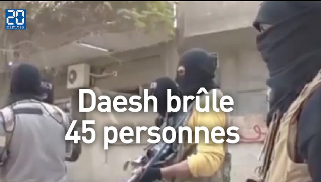 Daesh brûle vives 45 personnes en Irak
