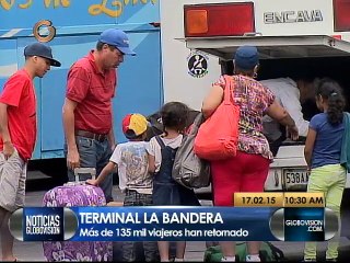 Más de 130 mil temporadistas retornan por La Bandera