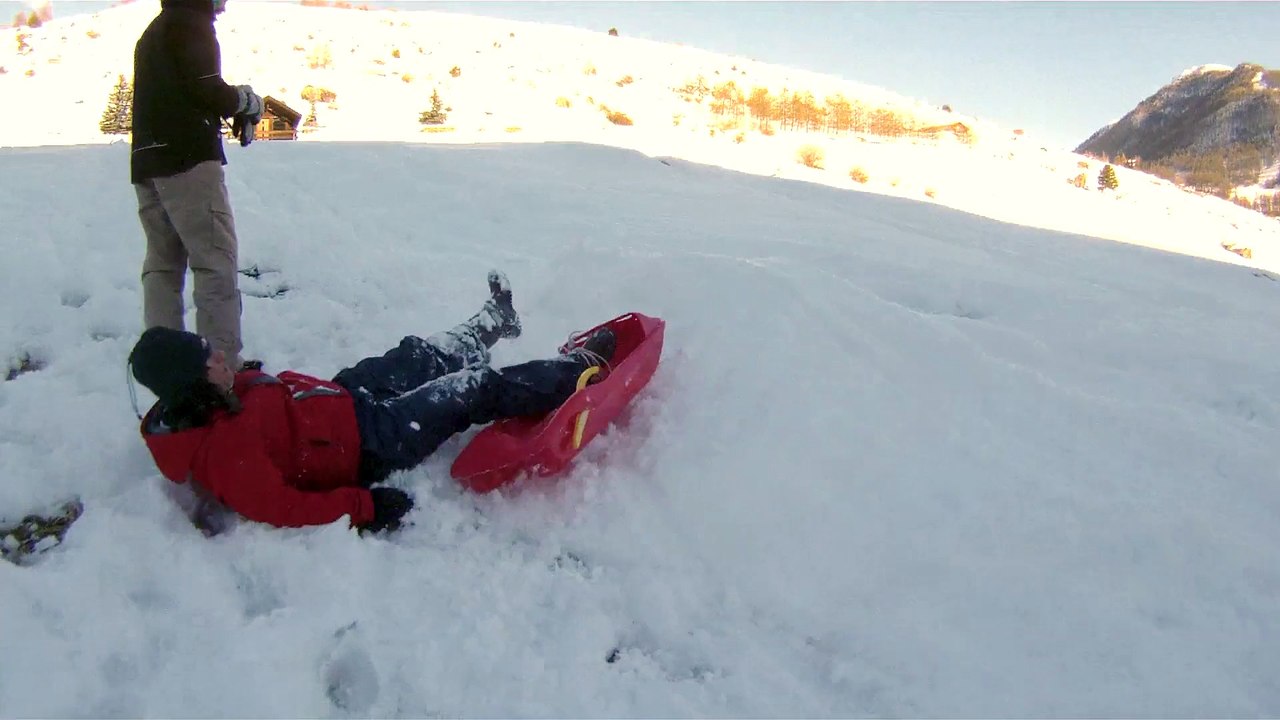 La luge, un sport bien