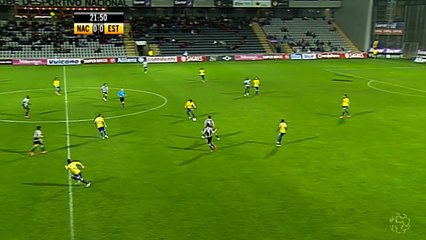 Very high winds send advertising boards flying into the pitch