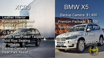 The 2016 Volvo XC90 Is Better Than The BMW X5 Prestige Volvo In East Hanover New Jersey Near Bloomfield