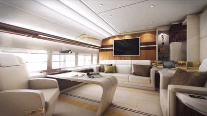 Look Inside a $613 Million Private Plane