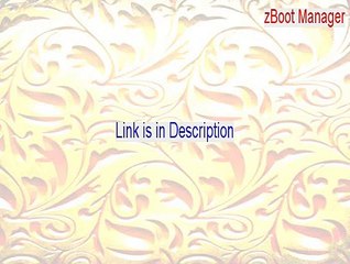 zBoot Manager Full (Instant Download 2015)