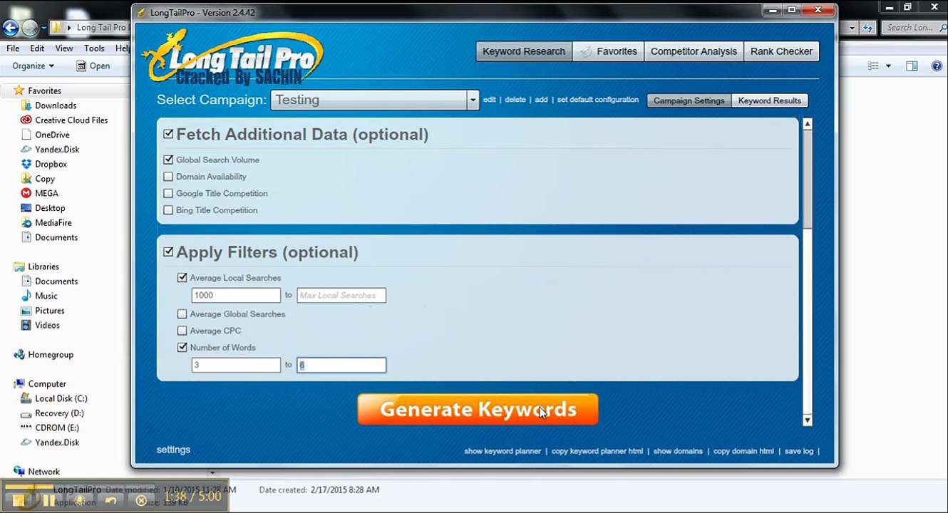 How to use Long Tail Pro Keyword Research in Urdu/Hindi