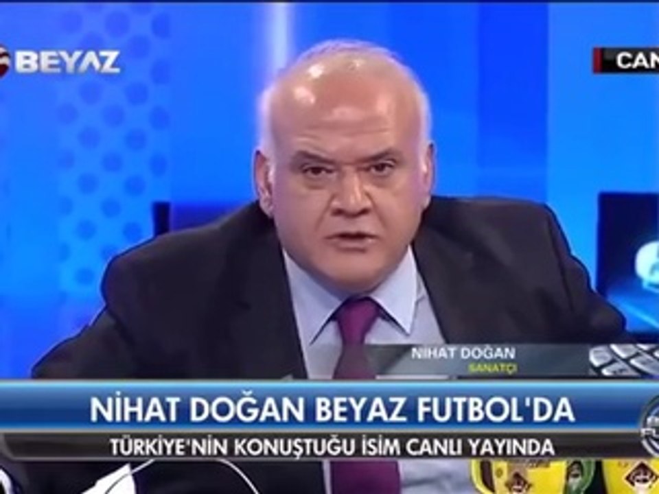 Nihat Doğan Beyaz Tv'ye Bağlandı Olay Oldu!