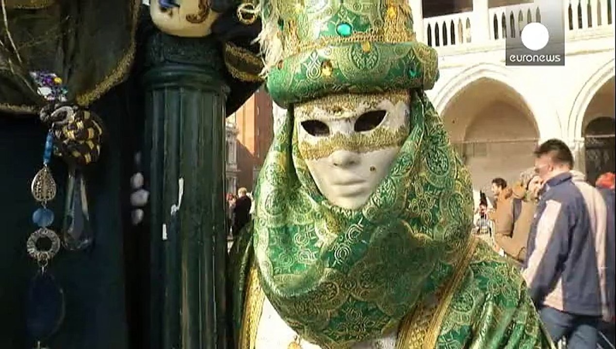 Venedig: Stimmungsvolles Karneval-Finale