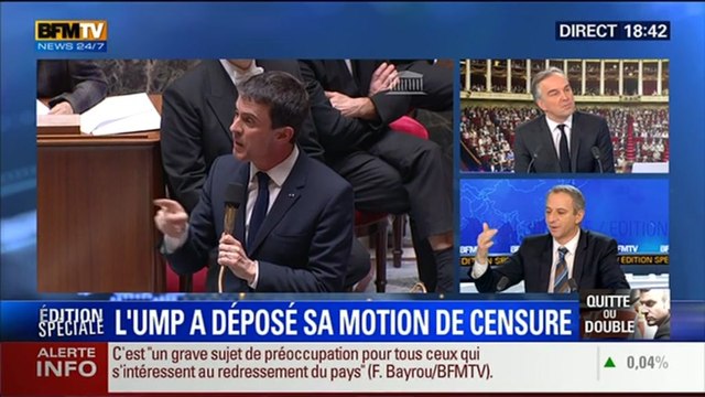 BFM Story: Édition spéciale Loi Macron (7/9): La motion de censure sera-t-elle votée ? - 17/02