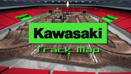 2015 AMA Supercross Rd 8 Atlanta - Track Map (720p HD)