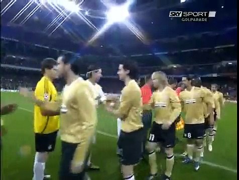 Real Madrid - Juventus 0-2 (05.11.2008) 4a Giornata, Gironi Champions League (2a Versione).
