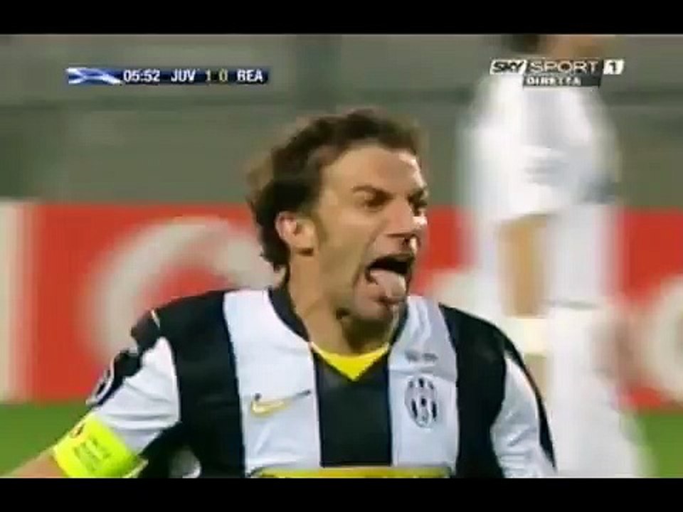 Juventus - Real Madrid 2-1 (21.10.2008) 3a Giornata, Gironi Champions League.