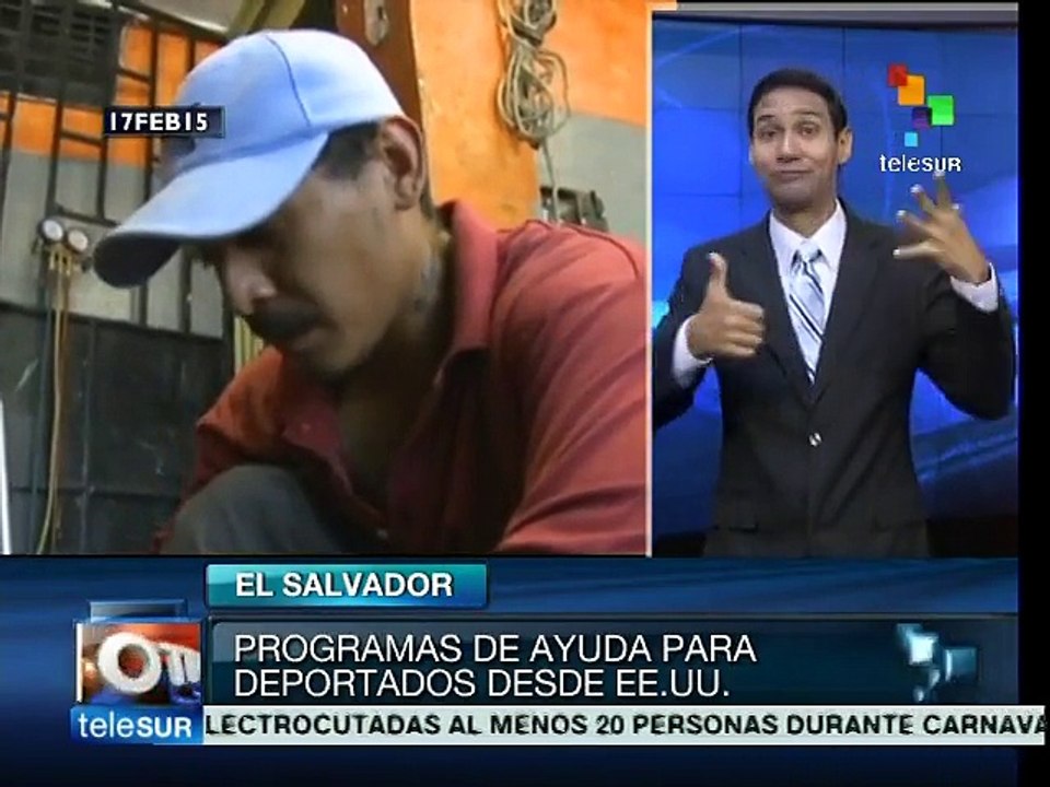 El Salvador: diseñan programas para reincorporar a deportados de EEUU