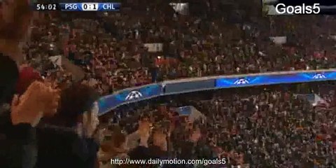 Edinson Cavani Goal - PSG 0-1 Chelsea - 17.02.2015 (Chempion League)