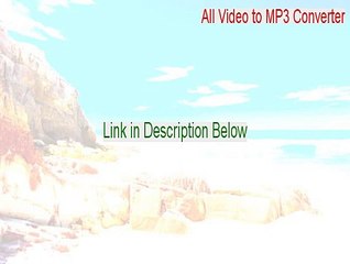 All Video to MP3 Converter Cracked (Instant Download)