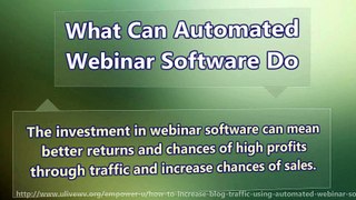 How to Increase Blog Traffic Using Automated Webinar Software