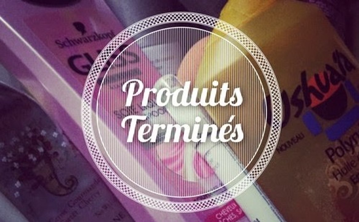 Produits terminés 1