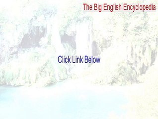 The Big English Encyclopedia Keygen - the big english encyclopedia download (2015)