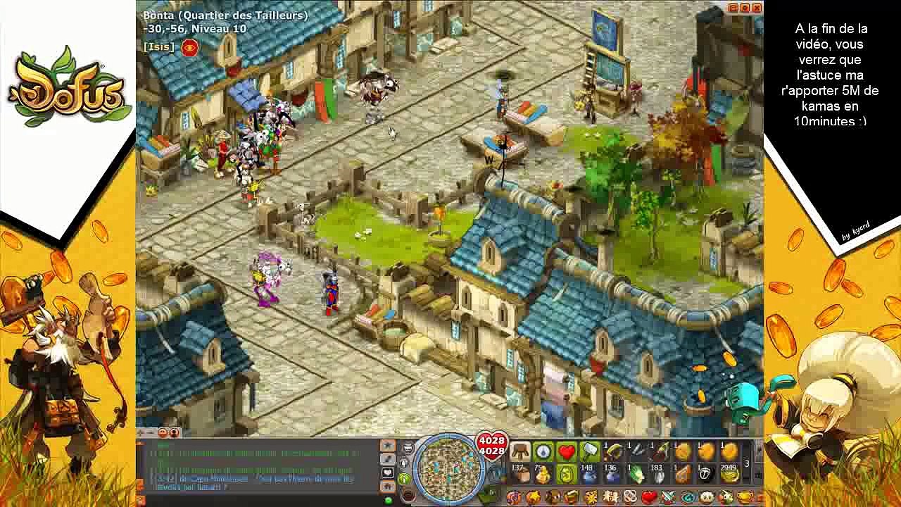 [DOFUS] Astuce Kamas 94   5000000K10minutes ~ Item THL