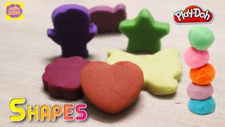 Play Doh - Shapes | Learning  Shapes Star Heart Butterfly | Video For Kids & Childrens