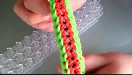 Lara's Looms - How to make Hexagon rubber band bracelet