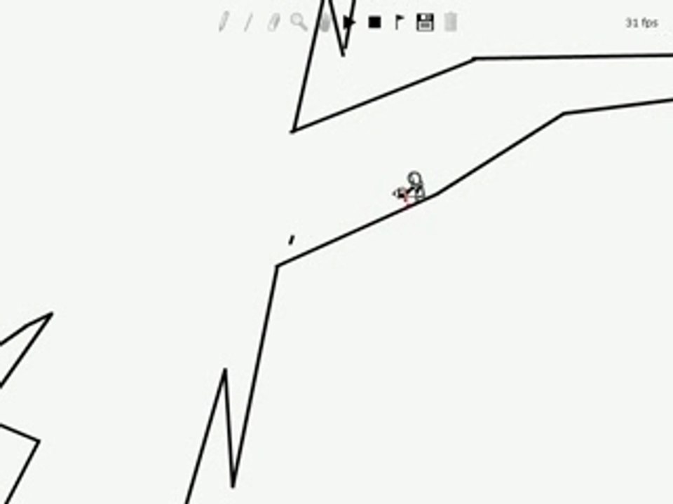 Line Rider au ski !!