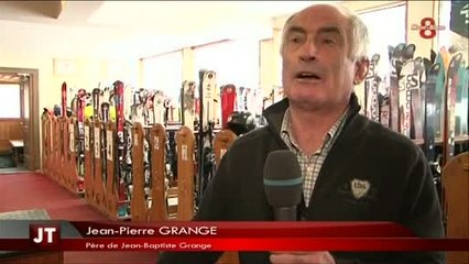 J.B. Grange champion du monde : Réaction de son père