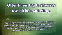 Wealthy Affiliate - Affiliate marketing Training What is Niche Marketing