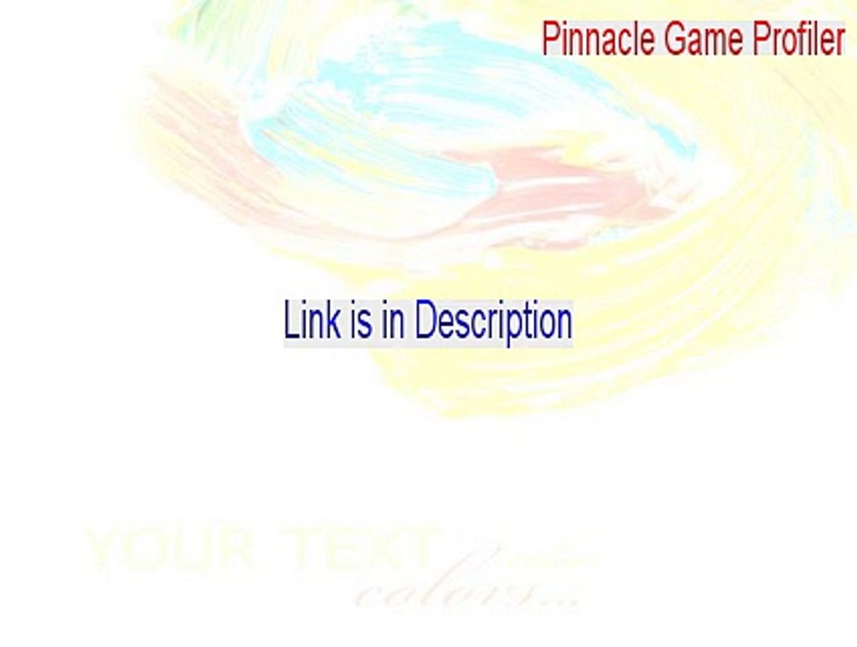Pinnacle Game Profiler Keygen [pinnacle game profiler crack]