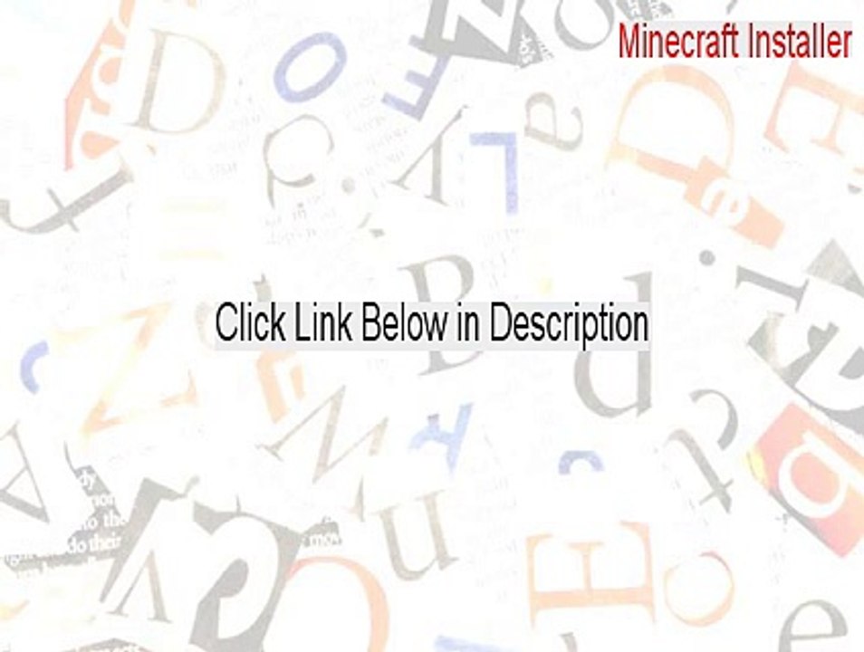Minecraft Installer Full Download [Legit Download 2015]