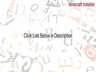 Minecraft Installer Full Download [Legit Download 2015]