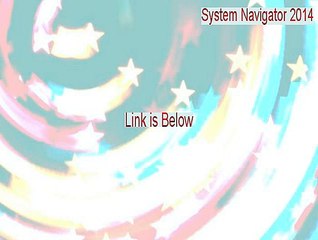 System Navigator 2014 Download Free [Download Here]