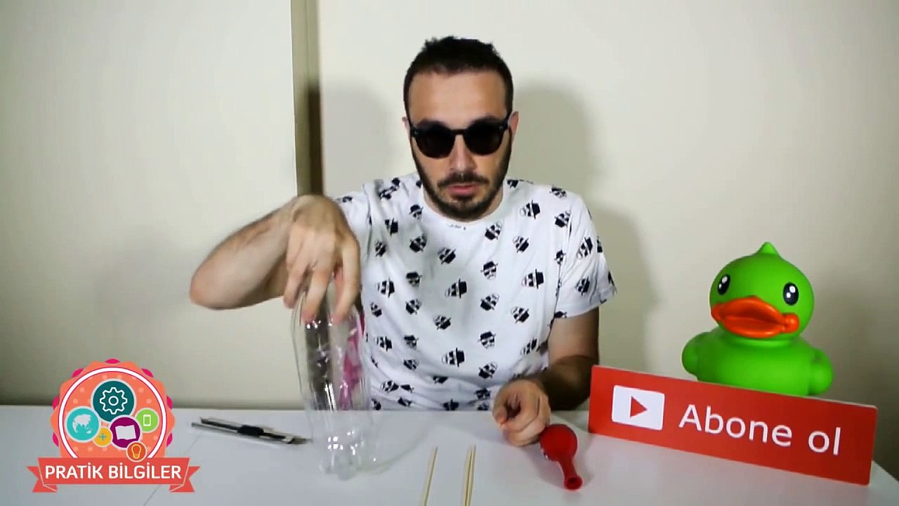 Balon nasıl silah yapılır? (How to make a weapon with a balloon) ENG SBT